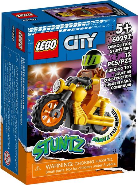 Imagem de Lego city 60297 Motocicleta de Acrobacias Demolidoras