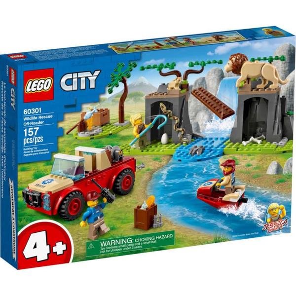 Imagem de Lego city 60301 off road para salvar animais selvagens