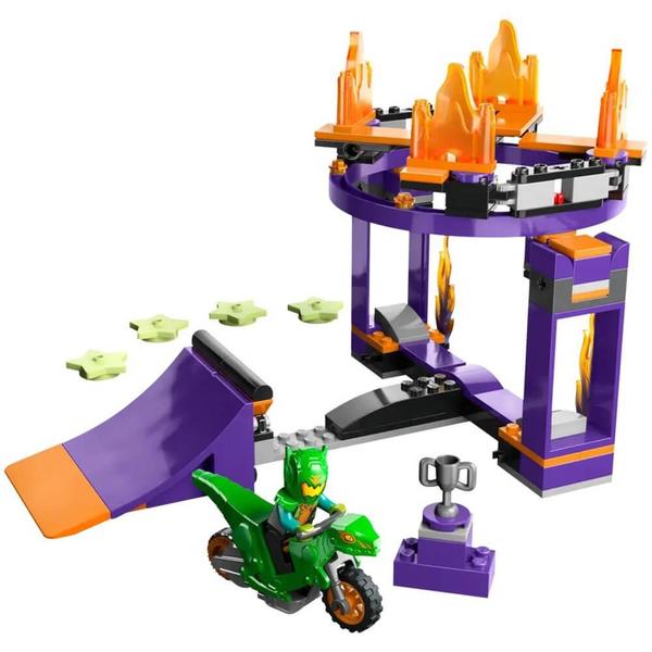 Imagem de Lego city 60359 desafio de enterradas com rampa de acrobacias