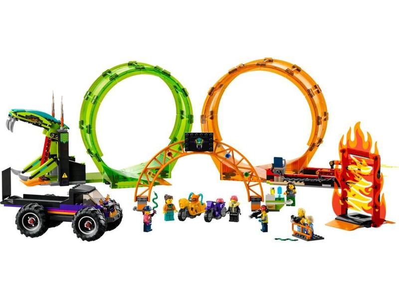 Imagem de Lego City Arena De Acrobacias De Giro Duplo 60339