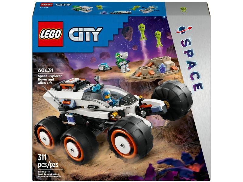 Imagem de LEGO City Astromóvel Explorador Espacial e Vida - Alienígena 60431 311 Peças