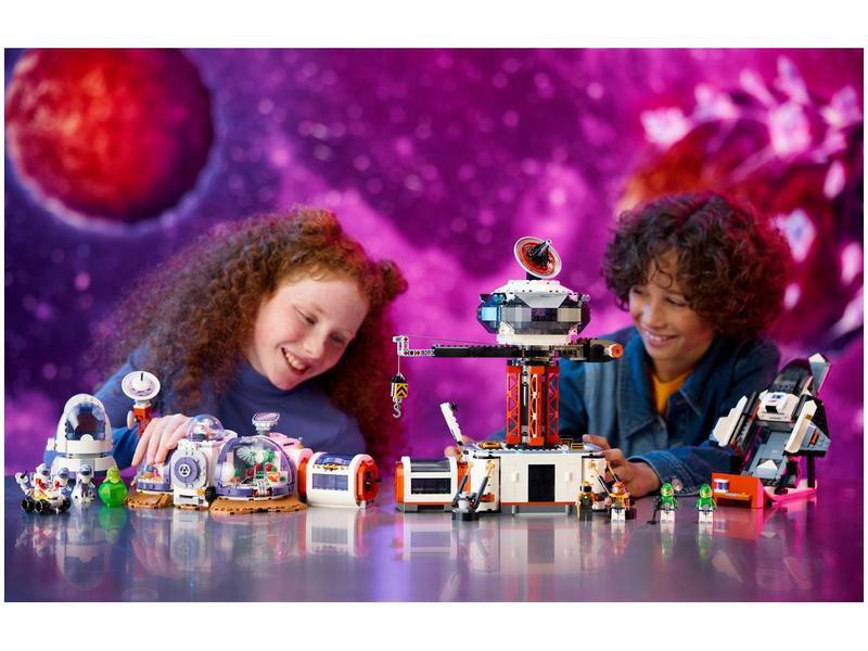 LEGO City Base Espacial e Plataforma de Lançamento - de Foguetes 60434 1422 Peças Imagem de LEGO City Base Espacial e Plataforma de Lançamento