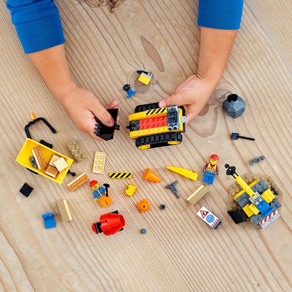 LEGO City Bulldozer de Construção 60252 Conjunto de construção de brinquedos para crianças, novo 2020 (126 Peças) Imagem de LEGO City Bulldozer de Construção 60252 Conjunto de construção de brinquedos para crianças, novo 2020 (126 Peças)