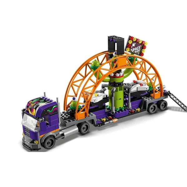 Imagem de Lego City Caminhão de Diversões com Brinquedo Espacial - 60313 