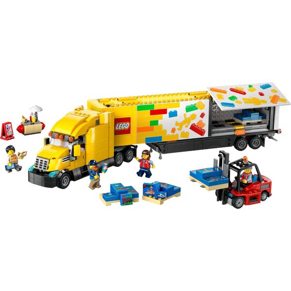 Imagem de LEGO City - Caminhão de entrega amarelo