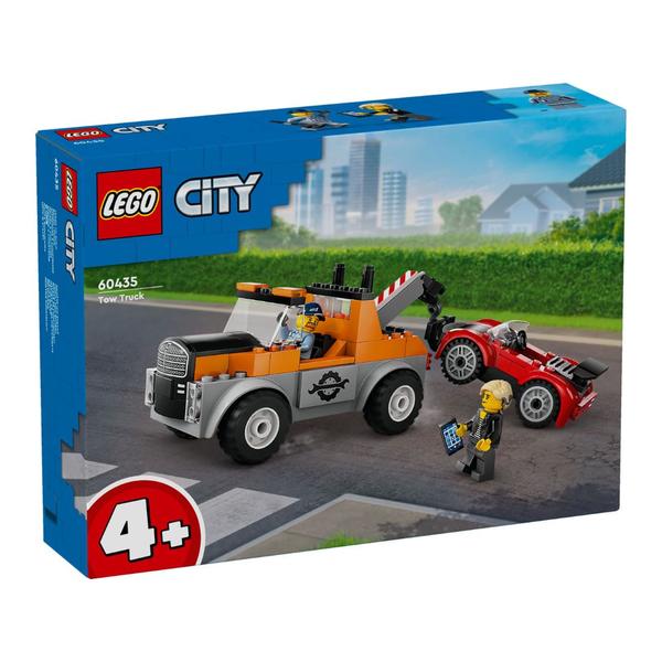 Imagem de LEGO City - Caminhão de reboque e carro esportivo - 101 Peças - 60435