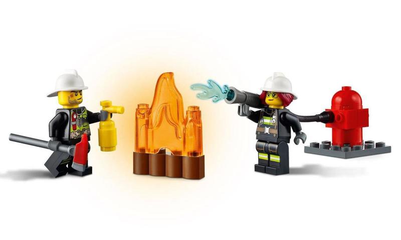 Imagem de Lego City Caminhão dos Bombeiros com Escada 88 Peças 60280