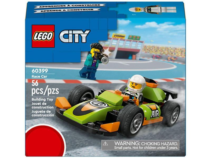 Imagem de LEGO City Carro de Corrida Verde 60399 - 56 Peças