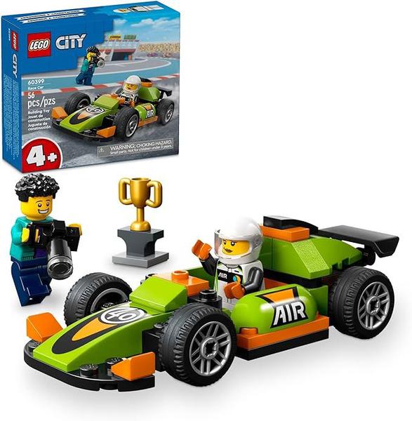 Lego City Carro de Corrida Verde 60399 Imagem de Lego City Carro de Corrida Verde 60399
