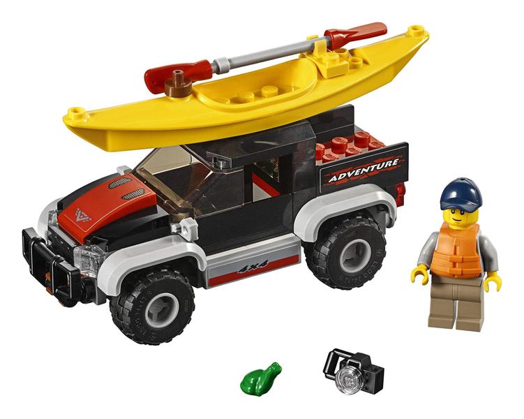 Imagem de LEGO City Great Vehicles Kayak Adventure 60240 Building Kit (84 peças) (Descontinuado pelo Fabricante)