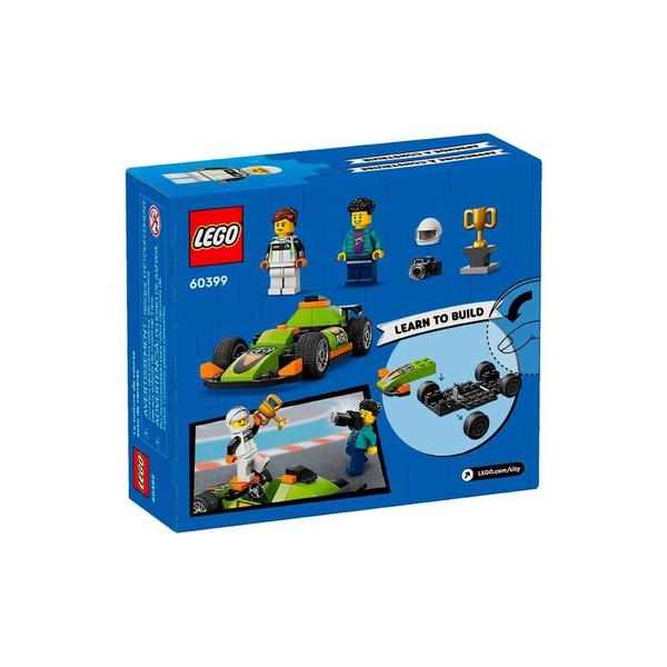 Imagem de Lego City Green Race Car Lego 60399 56 Peças