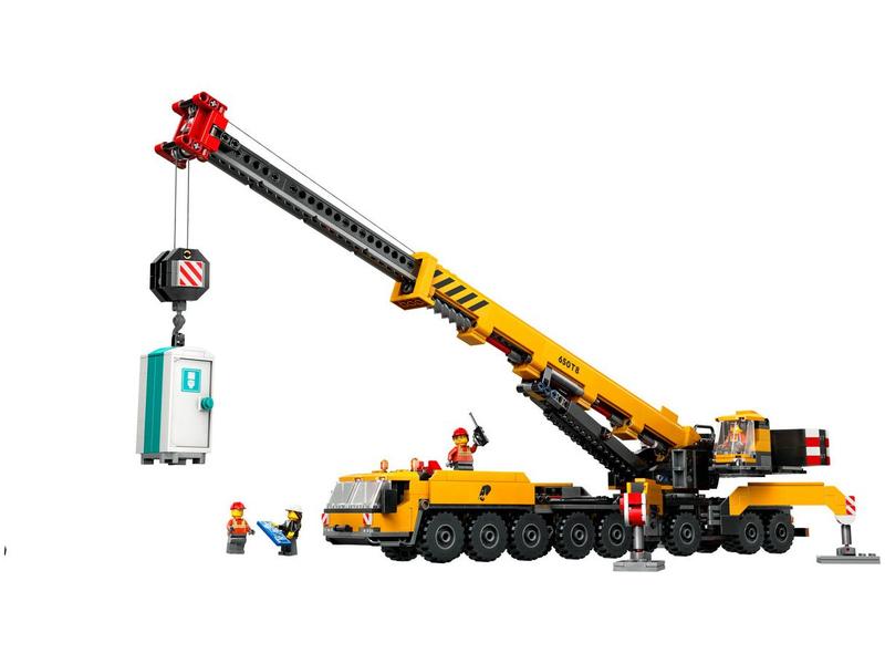 Imagem de LEGO City Guindaste Móvel de Construção Amarelo