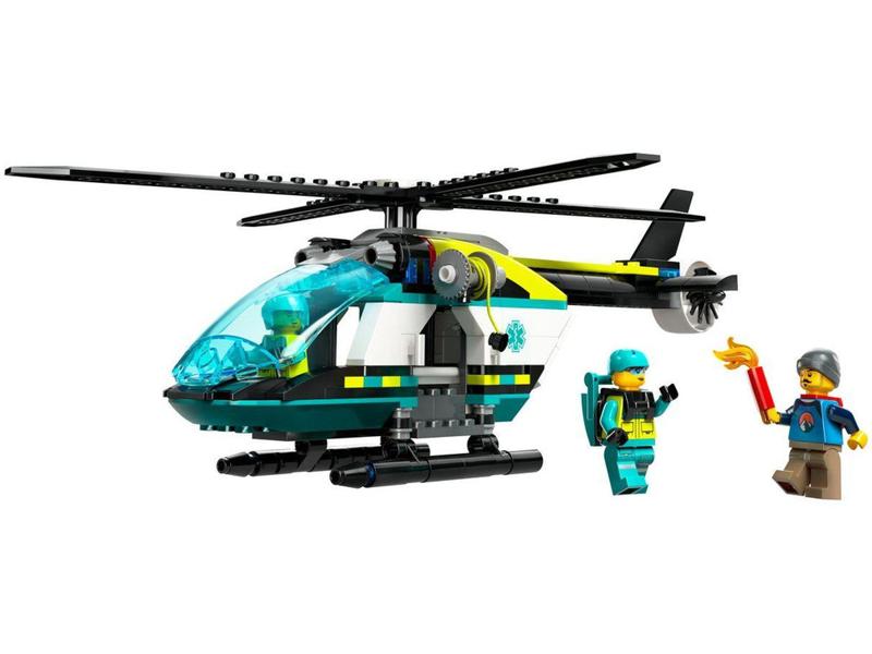 Imagem de LEGO City Helicóptero de Resgate de Emergência - 60405 226 Peças