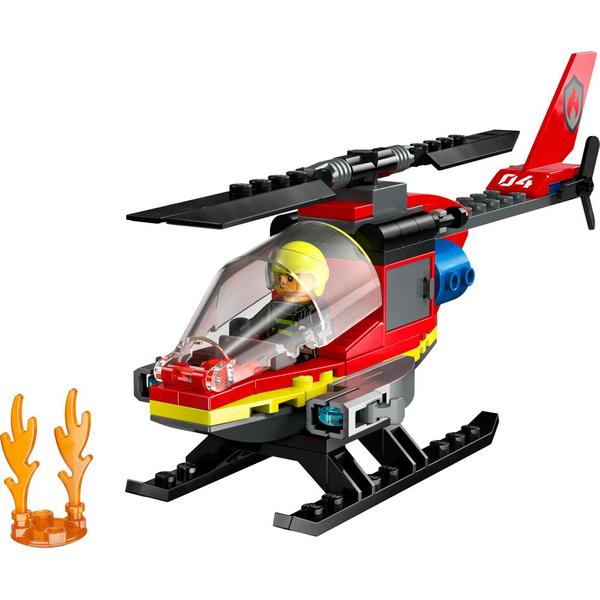 Imagem de Lego City Helicoptero dos Bombeiros 60411 85pcs