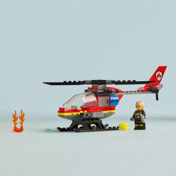 Imagem de Lego City Helicóptero Dos Bombeiros 85 Peças - 60411