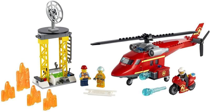 Imagem de Lego City - Helicóptero Resgate dos Bombeiros - 60281