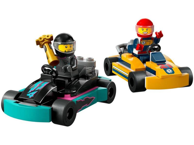 Imagem de LEGO City Karts e Pilotos de Corrida 60400 - 99 Peças