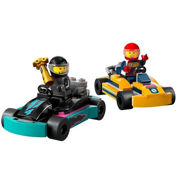 Imagem de Lego CITY KARTS e Pilotos de Corrida 60400