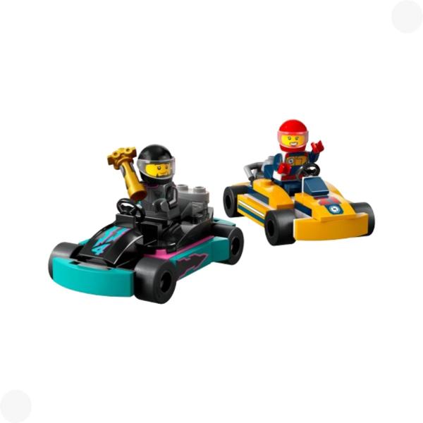 Imagem de Lego City Karts e Pilotos de Corrida 99 peças 60400