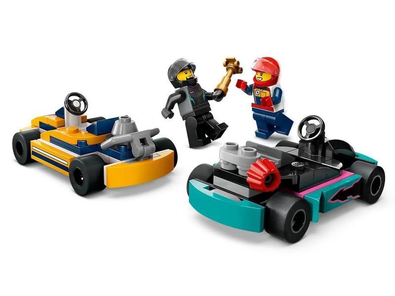 Imagem de Lego City Karts E Pilotos De Corrida 99 Peças - 60400