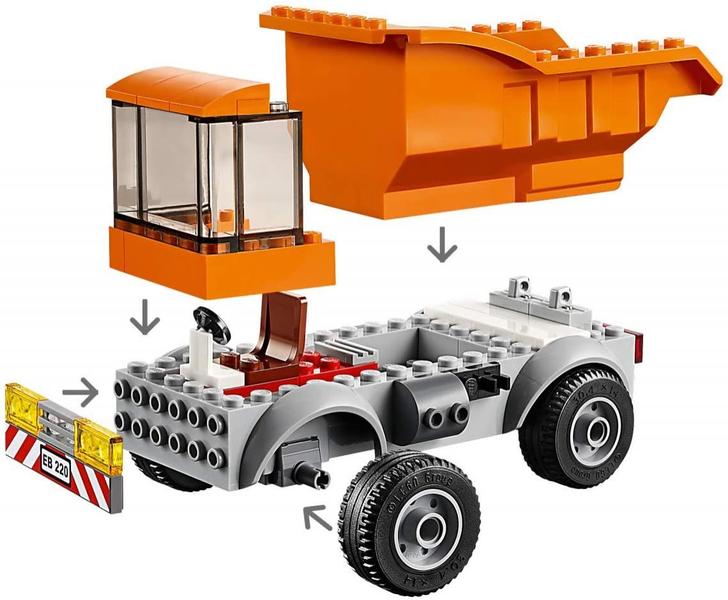 Imagem de LEGO City Kit de construção de caminhão de lixo