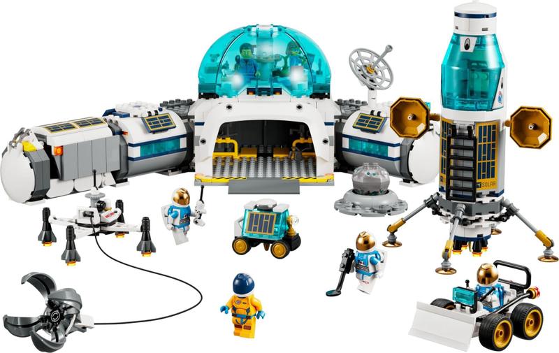 Imagem de Lego city lunar research base 786 pecas 60350