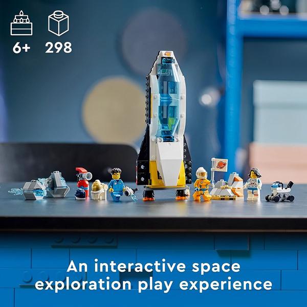 Imagem de Lego City Missões Exploratórias Da Espaçonave Em Marte 60354 - Lego
