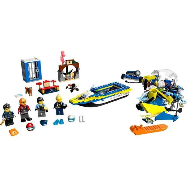 Imagem de Lego City Missoes Investigativa Policia Aquatica 60355 278Pc