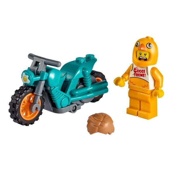 Imagem de Lego City Moto de Acrobacias com Galinha 60310