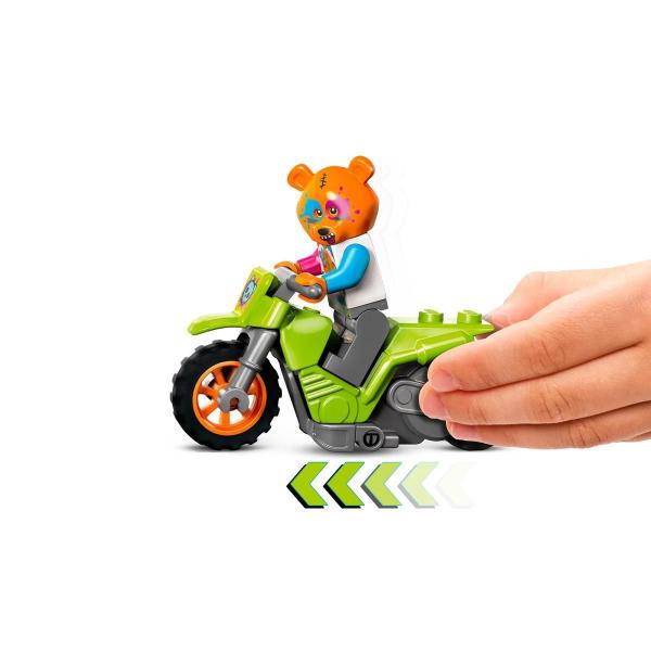 Imagem de Lego City Motocicleta De Acrobacias Do Urso 10 Peças - 60356