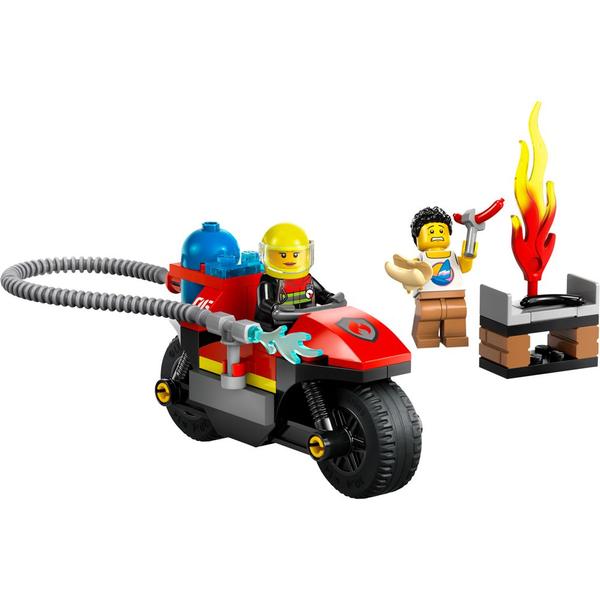 Imagem de Lego City Motocicleta dos Bombeiros 60410 57pcs