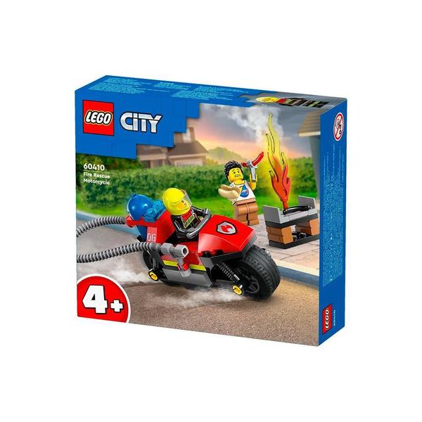 Imagem de Lego City Motocicleta Dos Bombeiros Lego 60410 57 Peças