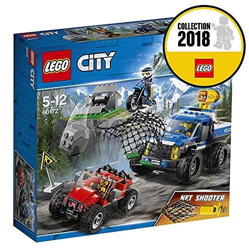 Imagem de LEGO City Mountain Dirt Road Perseguição Polícia Edifício Set, 