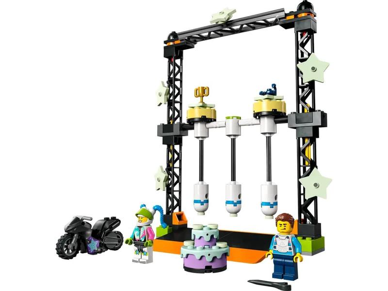 Imagem de LEGO City - O Desafio de Acrobacias Chocante - 117 Peças - 60341