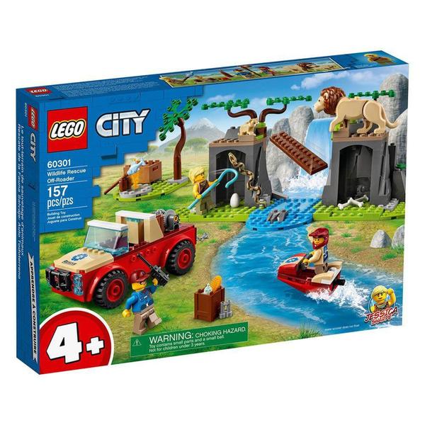 Imagem de LEGO City - Off-Roader para SalvarAnimais Selvagens, 157 Peças - 60301