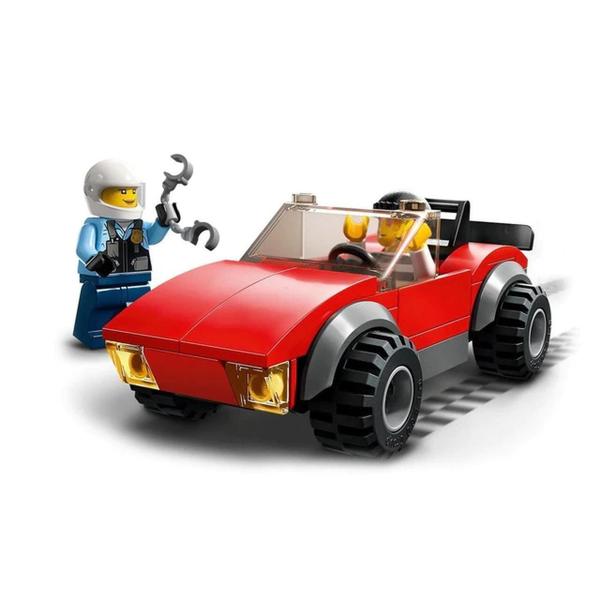 Imagem de Lego City Perseguição Com Moto Da Polícia 59 Peças - 60392