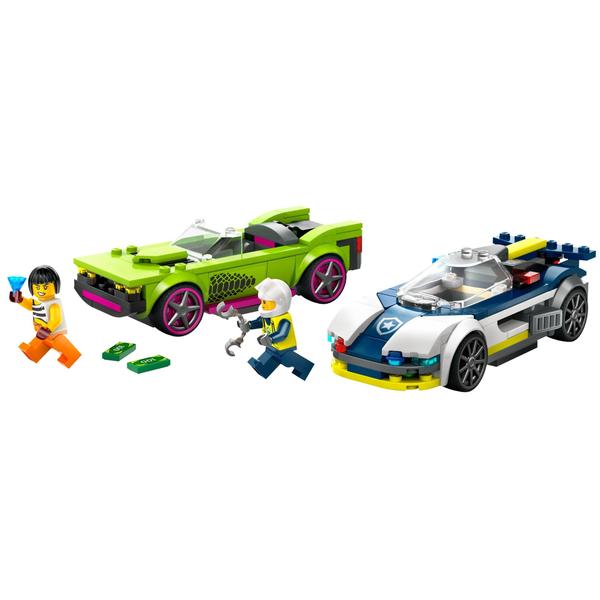 Imagem de Lego City Police Car and Muscle Car Chase 213 Peças - 60415