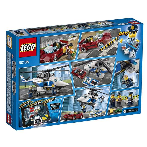 Imagem de LEGO City Police High-Speed Chase 60138 Brinquedo de construção com 