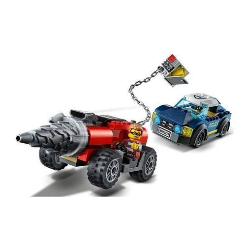 Imagem de Lego City Polícia de Elite Perseguição de Carro Perfurador 60273