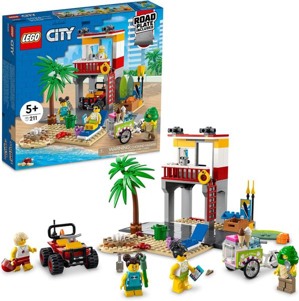 Imagem de Lego City Posto Salva-Vidas na Praia 60328