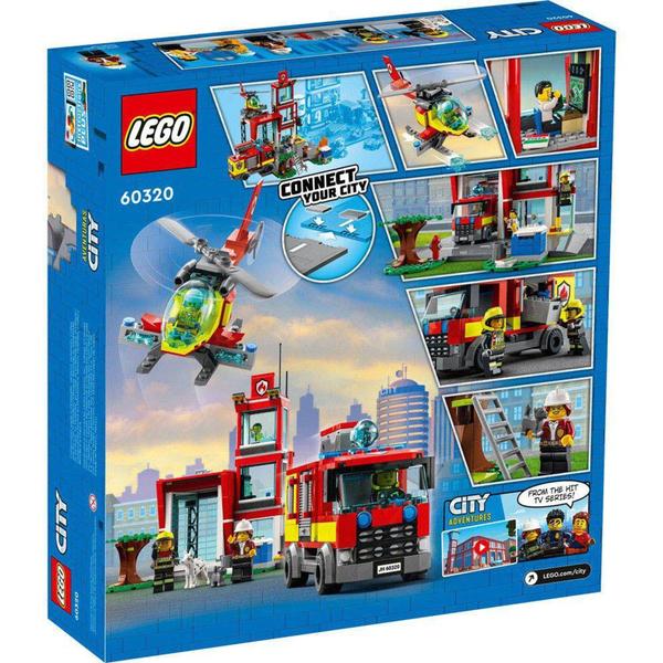 Imagem de Lego City Quartel dos Bombeiros 60320 540pcs