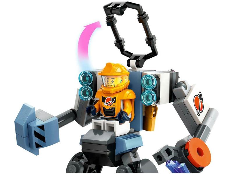 LEGO City Robô de Construção Espacial - 60428 140 Peças Imagem de LEGO City Robô de Construção Espacial - 60428 140 Peças