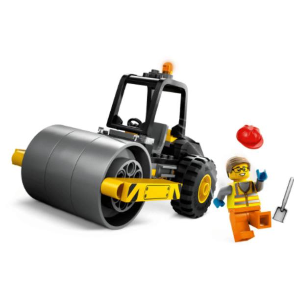 LEGO City Rolo Compressor de de Construção 78 Peças 5+ 60401 Imagem de LEGO City Rolo Compressor de de Construção 78 Peças 5+ 60401