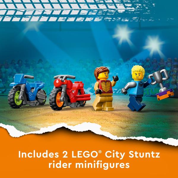 Imagem de LEGO City Stuntz Spinning Stunt Desafio 60360-1 ou 2 Pla