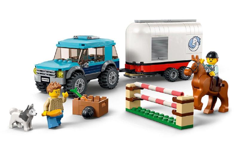 Imagem de Lego City Transportador de Cavalos 60327