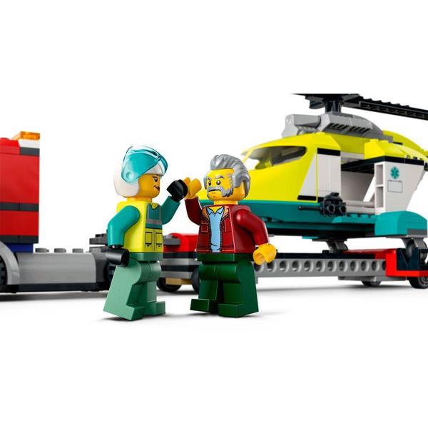 Imagem de Lego City Transporte de Helicóptero de Salvamento 60343 215pcs