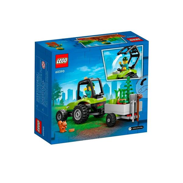 Imagem de Lego City - Trator Verde com Carretinha no Parque 60390 - 86 Peças