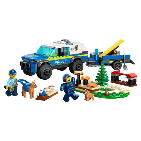 Imagem de Lego City - Treinamento Móvel De Cães Policiais - 60369