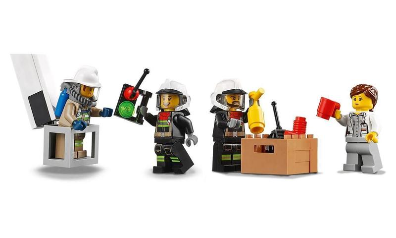 Imagem de Lego City Unidade De Controle De Incêndios 380 Peças 60282