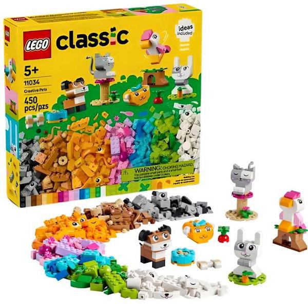 Lego Classic Animais De Estimação Criativos 11034 Imagem de Lego Classic Animais De Estimação Criativos 11034